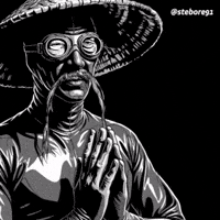 Experimental Art Wise Man GIF