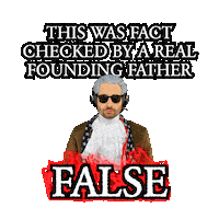 Fact Check Thumbs Down Sticker