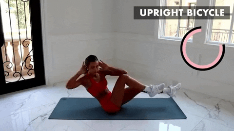 Ktrn14 giphygifmaker workout bicycle upright bicycle GIF
