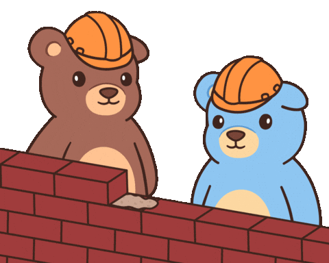 Work Create Sticker by BEARISH