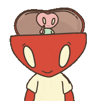 I Love You Hello Sticker by LT3 Creations