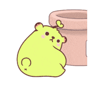 Sticker Bear Sticker by Minto Inc.