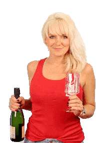 Happy New Year Drink Sticker by BB RADIO