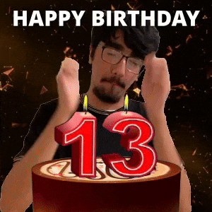 Happy 13th Birthday