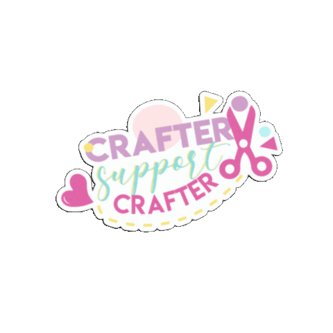 Pinktage giphyupload craft crafter pinktage Sticker