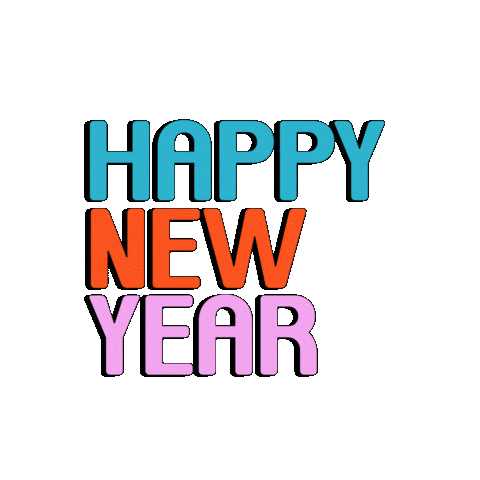 New Year Sticker