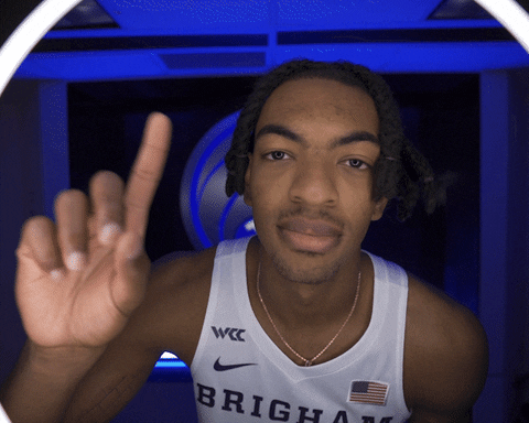 Byu Basketball Knight GIF by BYU Cougars