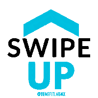 Swipe Up Sticker by benefitlab