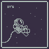 juwina space astronaut 1bit thekillers GIF