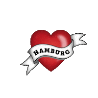 Heart Hamburg Sticker by HASPA - Hamburger Sparkasse