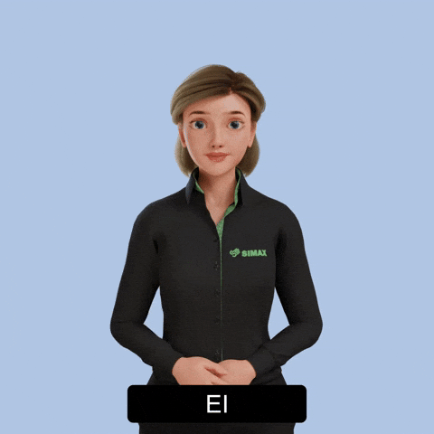 Avatar Ei GIF by Sign Time - SiMAX