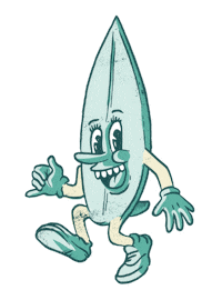 Surf Waves Sticker by MR PORTER