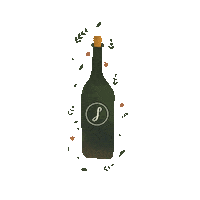 Wine Boom Sticker