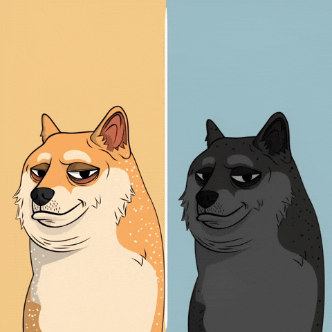 Shiba Inu Illustration GIF by Doge Pound