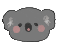 2sseeookk sad cry koala 哭哭 Sticker