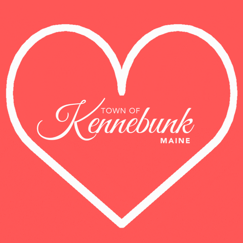 townofkennebunk giphyupload love heart valentines day GIF