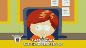 kyle broflovski recess GIF by South Park 