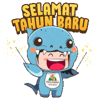 Happy New Year Surabaya Sticker by Lapis Pahlawan