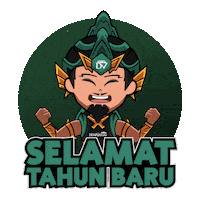 Fireworks Tahunbaru Sticker by DEWAVEGAS ASIA