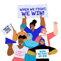 Keep Fighting Roe V Wade Sticker by Creative Courage