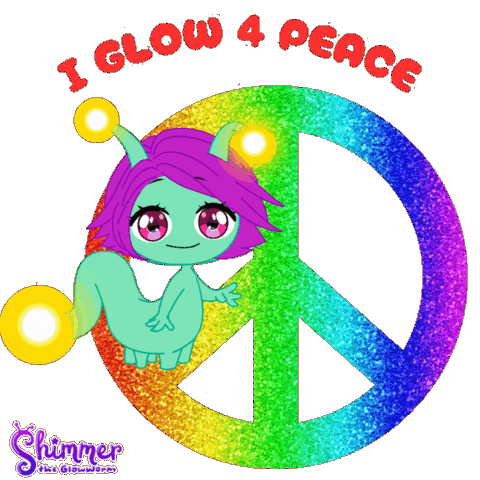 4Th Of July Unity Sticker by ShimmertheGlowworm