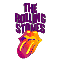 Rock And Roll Guitar Sticker by The Rolling Stones