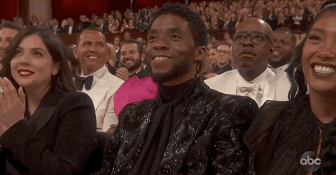 Chadwick Boseman Oscars GIF by The Academy Awards