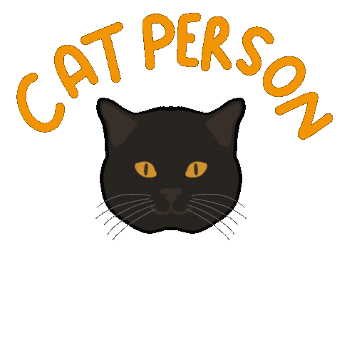 Cat Sticker by Demic