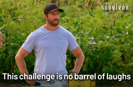 Pun Barrel GIF by Australian Survivor