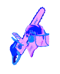 Art Cutting Sticker by badblueprints