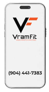 vramfit fitness workout gym phone Sticker