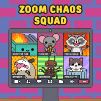 Trash Zoom GIF by 100% Soft