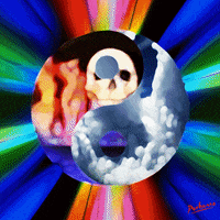 illustration death GIF by PEEKASSO