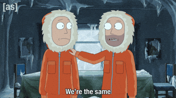 Rick And Morty Twins GIF by Adult Swim
