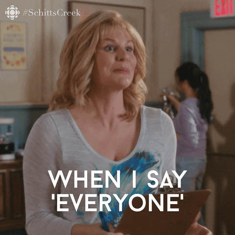 I Mean Schitts Creek GIF by CBC