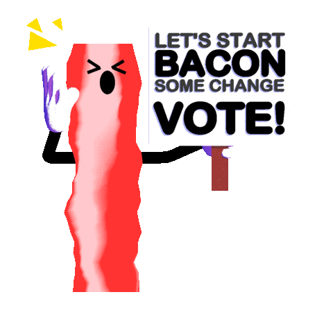 Hungry Election 2020 Sticker by INTO ACTION