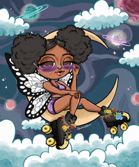 Skate Skating GIF by Camilla Art Illustrations