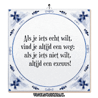 Focus Nl Sticker by Tegelspreuken.nl