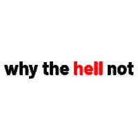 vemprablack why not why the hell why the hell not Sticker