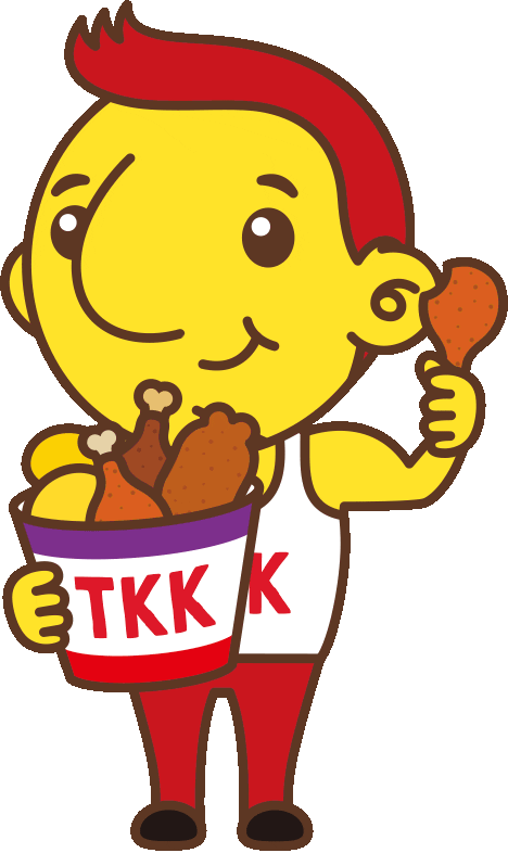TKKinc taiwan fastfood friedchicken sweetpotato Sticker