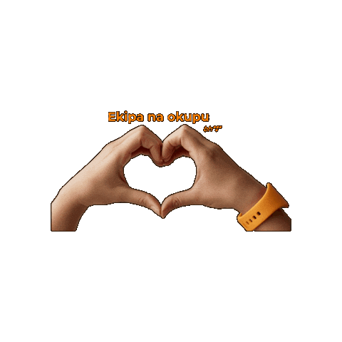 bhtelecom giphygifmaker heart orange ekipa Sticker