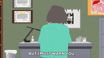 doctor examining GIF by South Park 