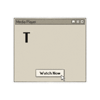 Media Player 90S Sticker