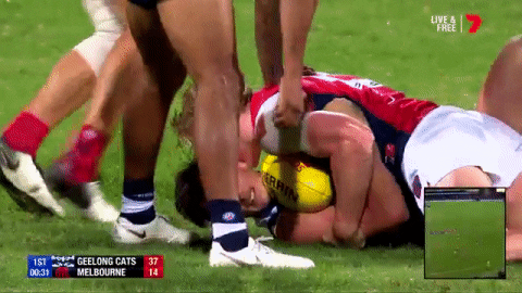 Aussie Rules Kiss GIF by AFL