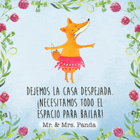 Fiesta Baile GIF by Mr. & Mrs. Panda