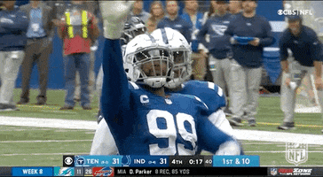 Indianapolis Colts Kiss GIF by NFL