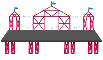 swipe up coney island Sticker by Riverbend Music Center