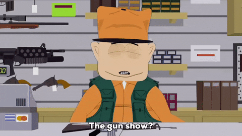cash register gun GIF by South Park 