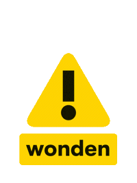 Let Op Sticker by kijkwijzeronline