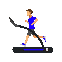 gym running Sticker by Saints & Stars